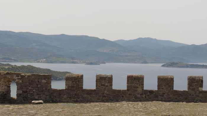 Inside the Castle of Molyvos on Lesvos island