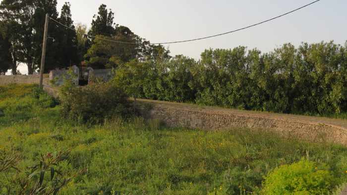 stone road leading to the cemetery in Molyvos town on Lesvos island