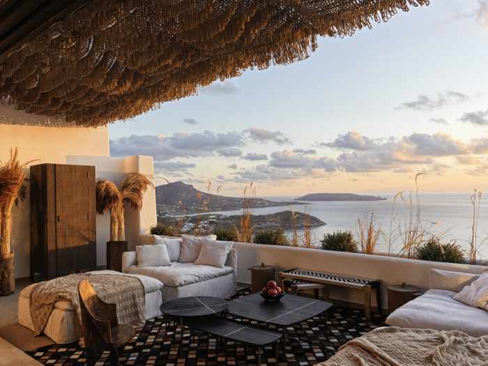 Panoptis Escape Mykonos 3 bedroom villa with private pool