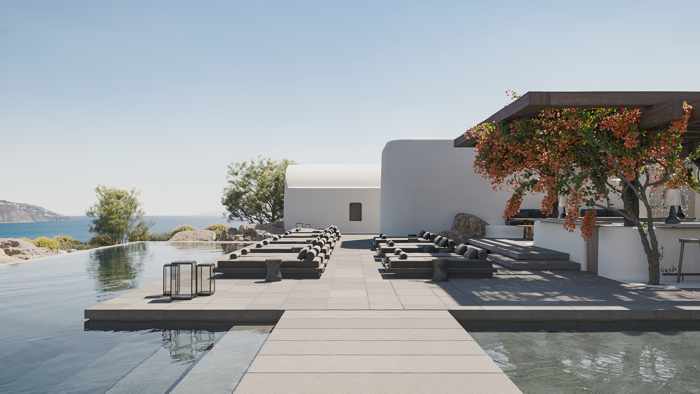 Kalesma Mykonos hotel swimming pool