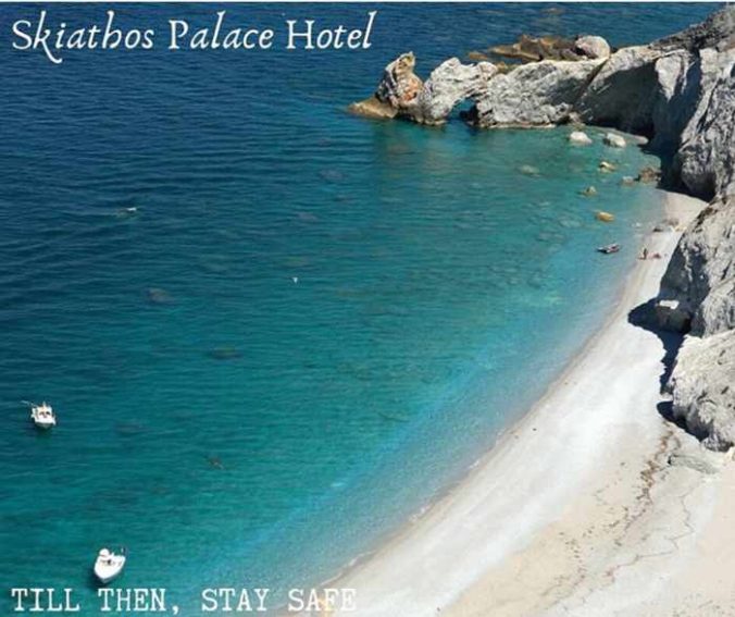 Lalaria Beach Skiathos photo by Skiathos Palace Hotel