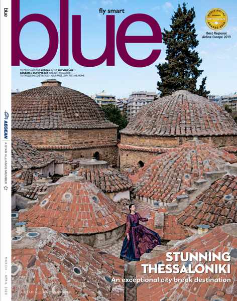 March-April 2020 edition of Aegean Airlines Blue Magazine