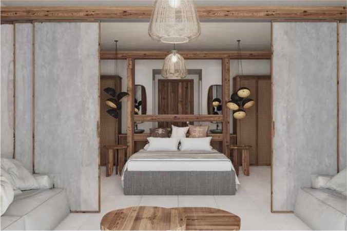 The Royal Senses Resort Crete Family Suite Bedroom