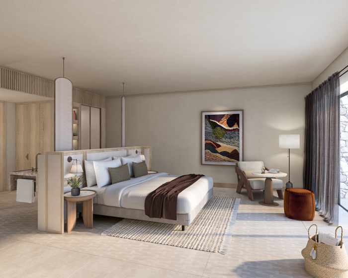 The Royal Senses Resort Crete Junior Suite Bedroom_Option-