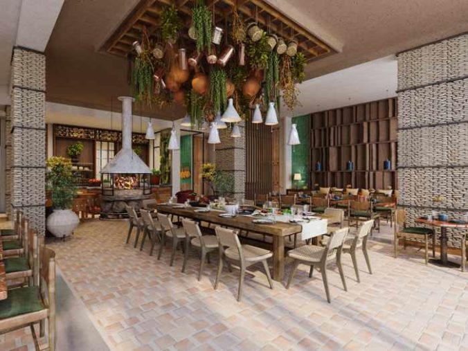 The Royal Senses Resort Crete A la Carte restaurant