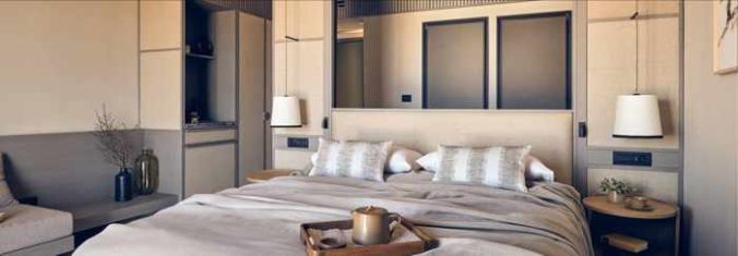 The Royal Senses Resort & Spa Crete superior seaview double room interior