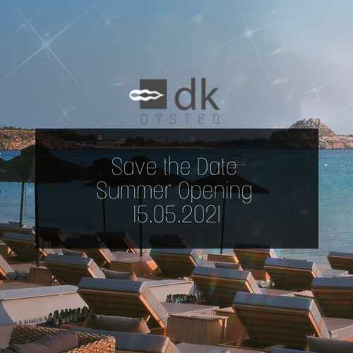 2021 opening announcement for DK Oyster restaurant on Mykonos