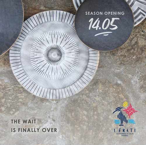 I Frati restaurant Mykonos opening date 2021