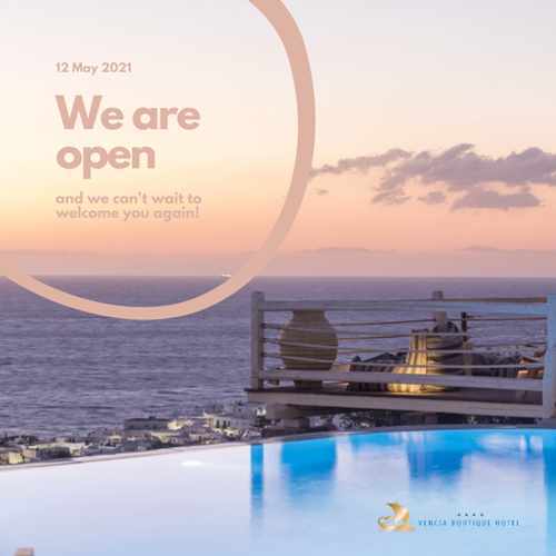 Vencia Hotel Mykonos 2021 opening