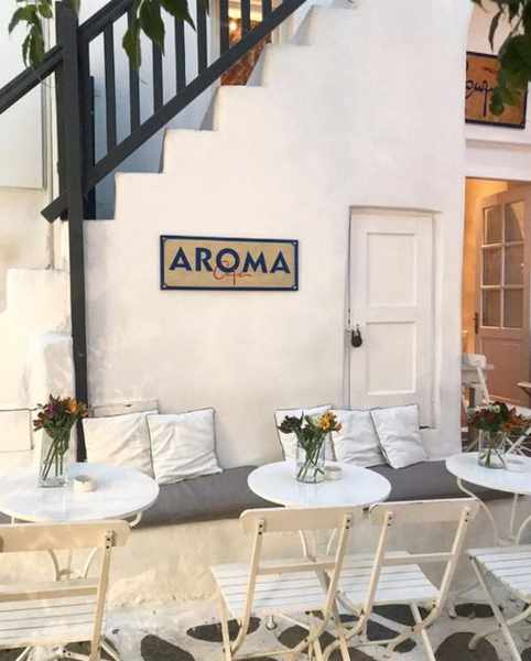 Aroma Cafe Bar in Mykonos 