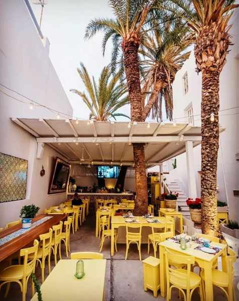 Catari restaurant on Mykonos seen in a photo from its social media pages