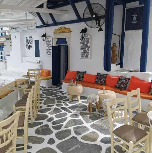 Galleraki Bar on Mykonos