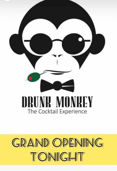 July 20 2021 grand opening announcement for Drunk Monkey Mykonos