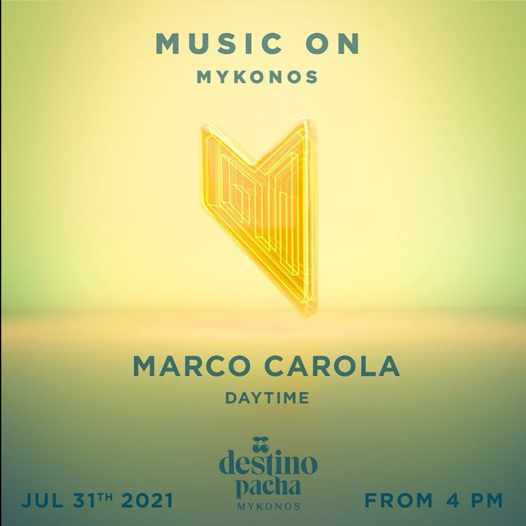 DJ Marco Carola at Destino Pacha Mykonos