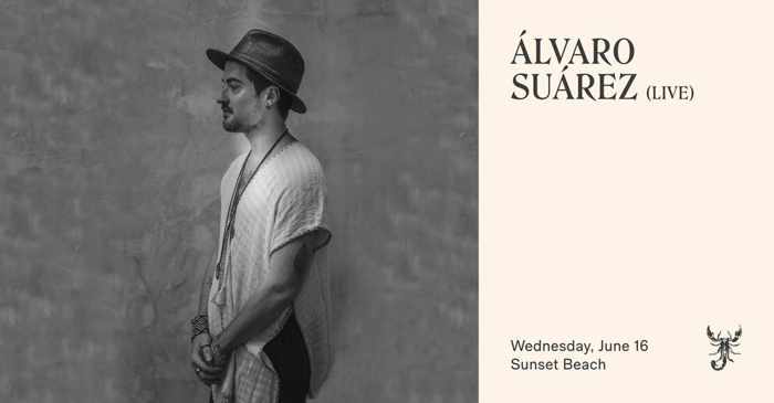 June 16 2021 music ritual featuring Alvaro Suarez at Scorpios Mykonos