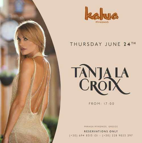 Kalua Mykonos presents DJ Tanja La Croix