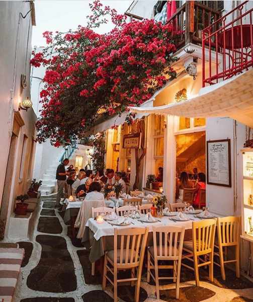 Katrin restaurant in Mykonos 