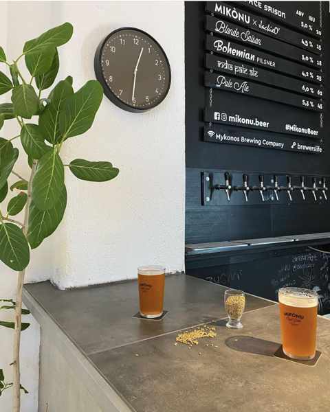 Mykonos Brewing Company taproom