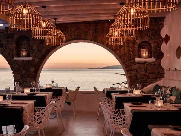 Narcissus restaurant on Mykonos