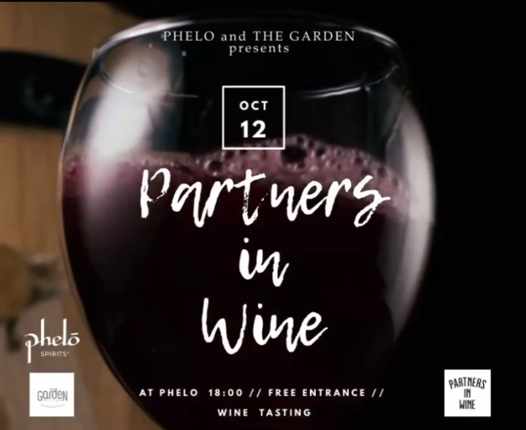 October 12 2021 Partners in Wine event at Phelo Mykonos