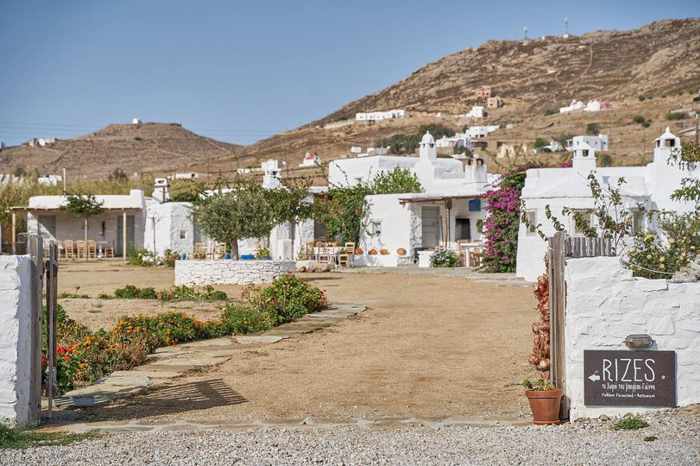Rizes Folklore Farmstead on Mykonos seen in an image from its social media pages