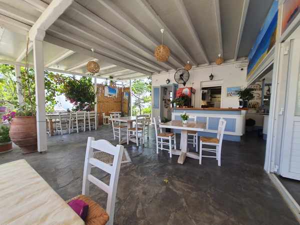 Stasi Diethnes restaurant Mykonos seen in a photo shared on Facebook by Lorna Campari