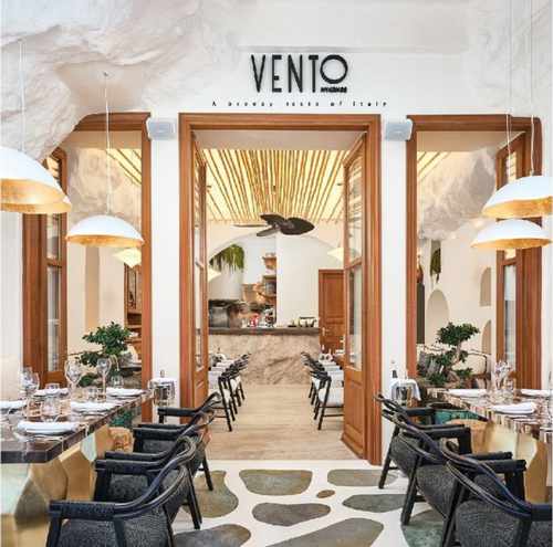 Vento Restaurant in Mykonos