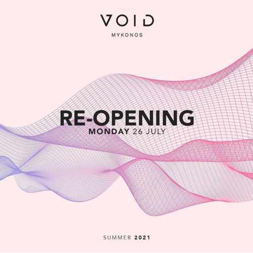 Void club Mykonos reopening announcement