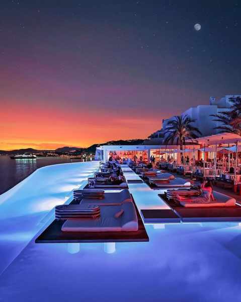 Zuma restaurant bar and lounge in Mykonos seen in an image from its social media pages