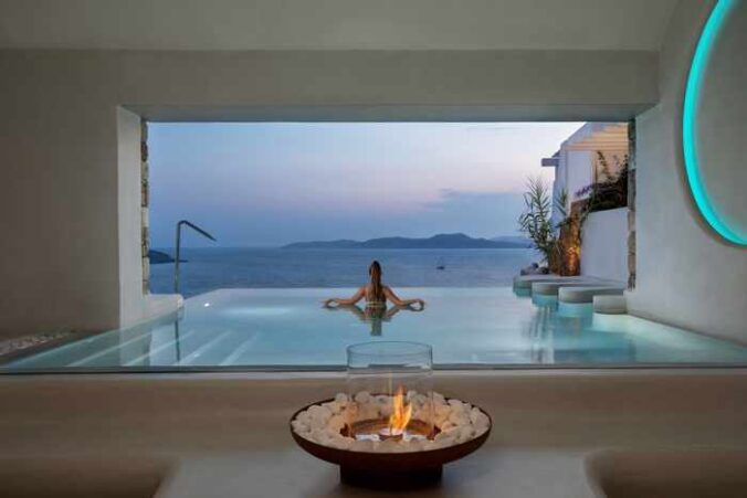 Althea Spa Retreat at the Mykonos Grand Hotel on Mykonos