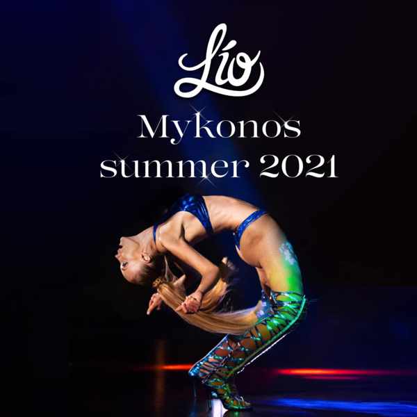 Lio Mykonos promotional image for its summer 2021 opening on Mykonos