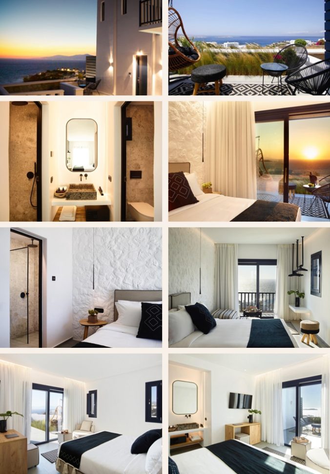 Photos of Epic Mykonos luxury suites on Mykonos