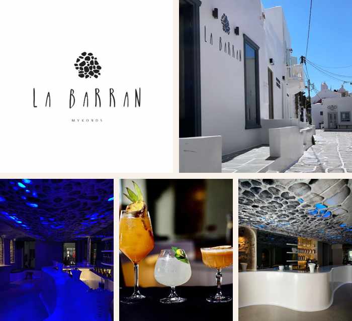 La Barran Bar on Mykonos