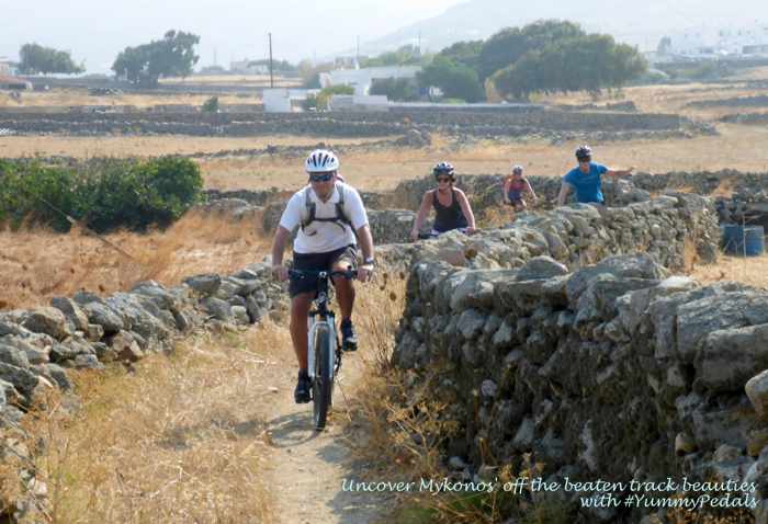 Yummy Pedals Mykonos bicycle and hiking tours