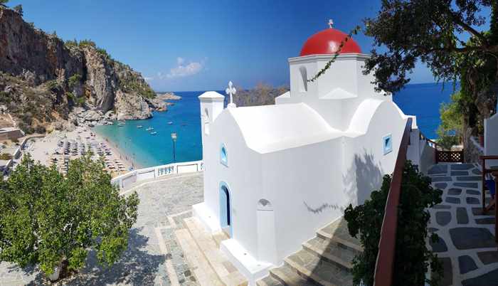 Kyra Panagia church on Karpathos