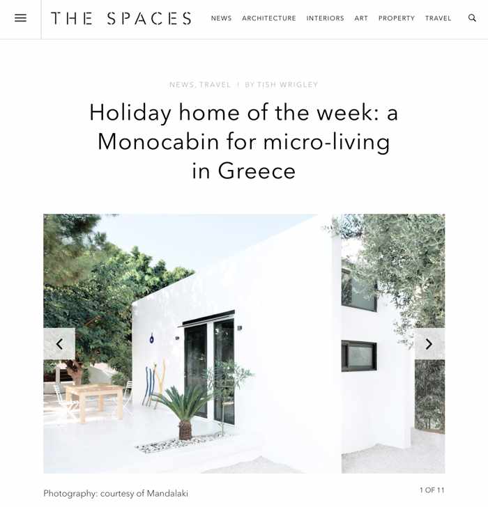 Monocabin holiday home on Rhodes 