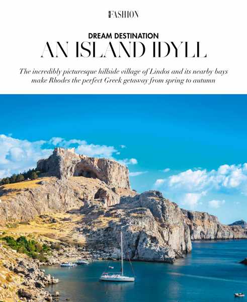 Lindos Grand Resort & Spa article in Hello Fashion magazine