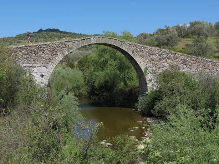 Kremasti bridge on Lesvos