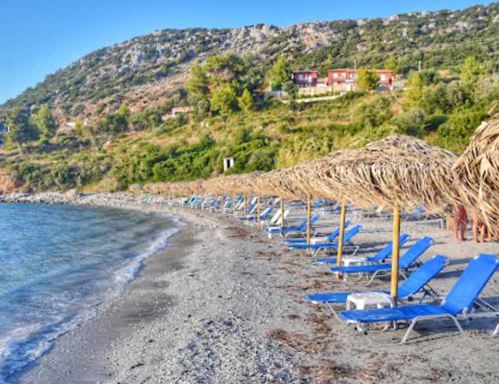 Gre van Pelt photo of Kalamia beach on Kefalonia