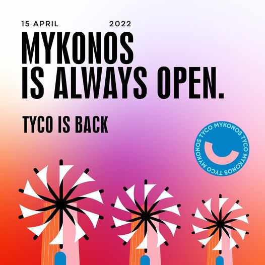 2022 opening day for TYCO Mykonos cocktail bar