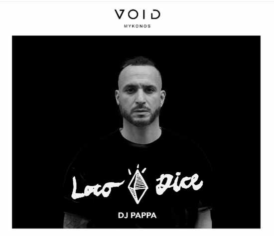 August 11 Void club presents Loco Dice