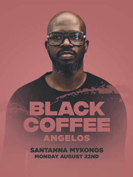 August 22 2022 SantAnna beach club on Mykonos presents Black Coffee