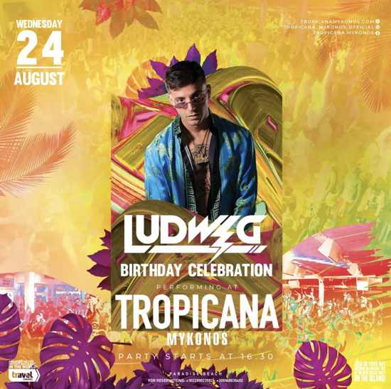 August 24 Ludwig at Tropicana