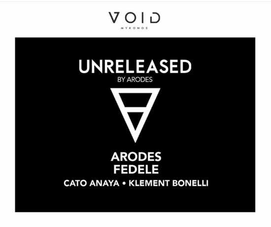 August 24 Void club Unreleased DJ event