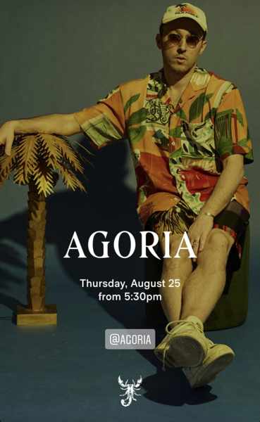 August 25 Agoria at Scorpios Mykonos