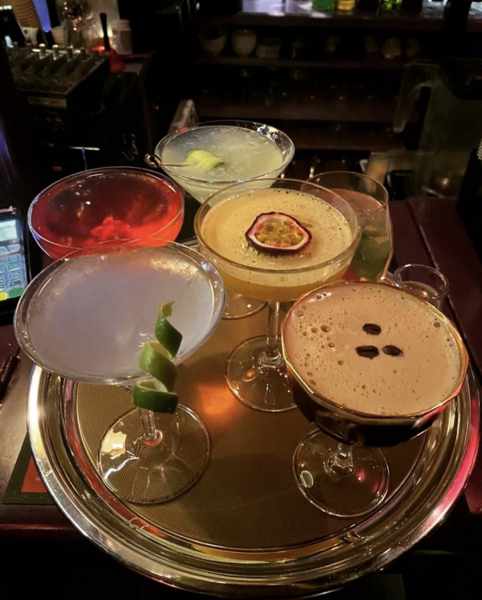 Cocktails at Lola Bar on Mykonos