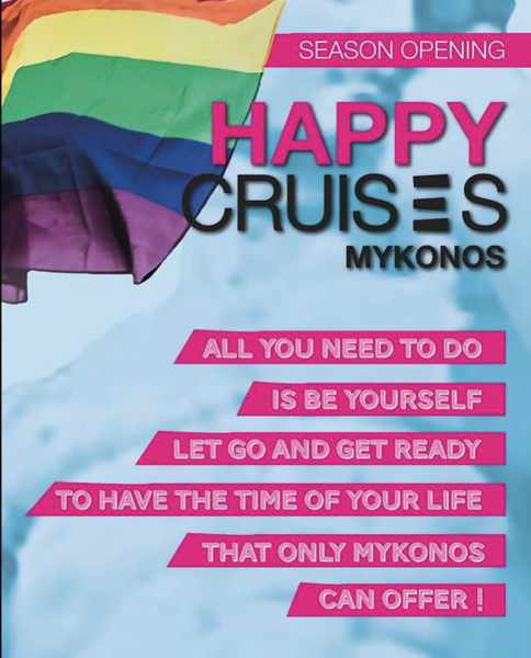 Happy Cruises Mykonos season opening announcement