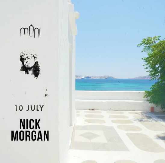 July 10 Moni club presents Nick Morgan