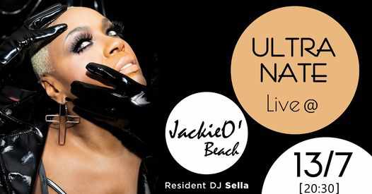 July 13 JackieO Beach Club on Mykonos presents Ultra Nate
