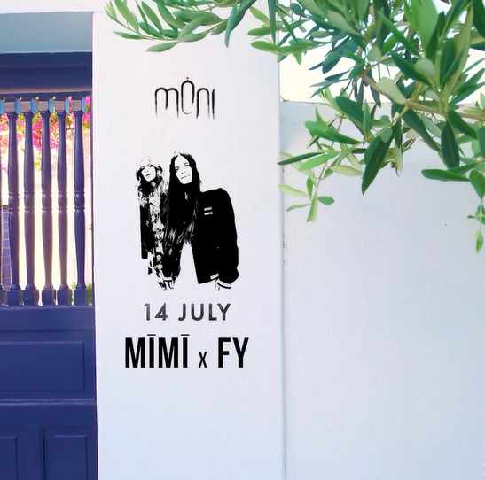 July 14 Moni club presents Mimi & FY